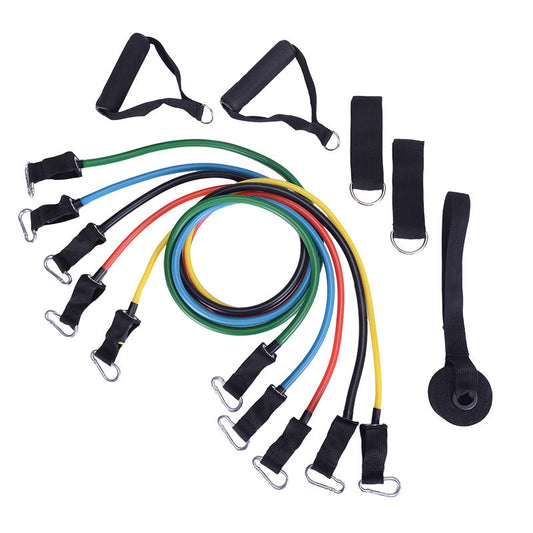 Athletix 10-Piece Resistance Band Set - Full-Body Strength & Mobility Trainer
