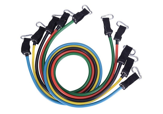 Athletix 10-Piece Resistance Band Set - Full-Body Strength & Mobility Trainer