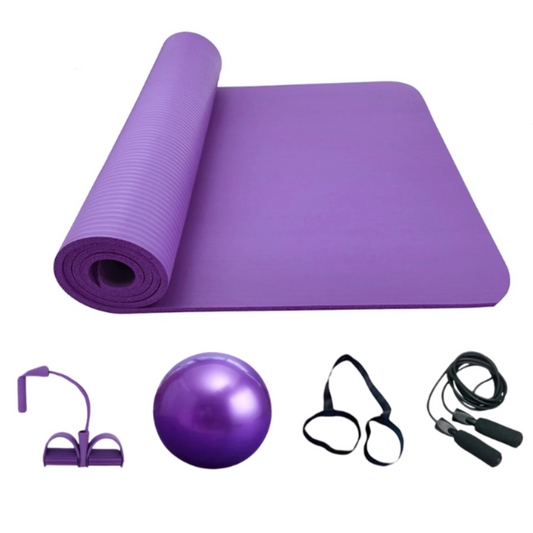 Athletix Deluxe 5-Piece Yoga Fitness Set